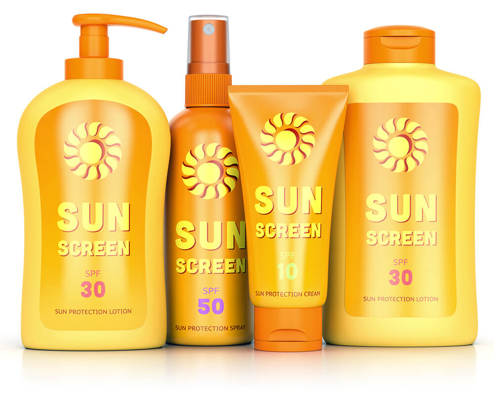 Custom Sunscreen Labels