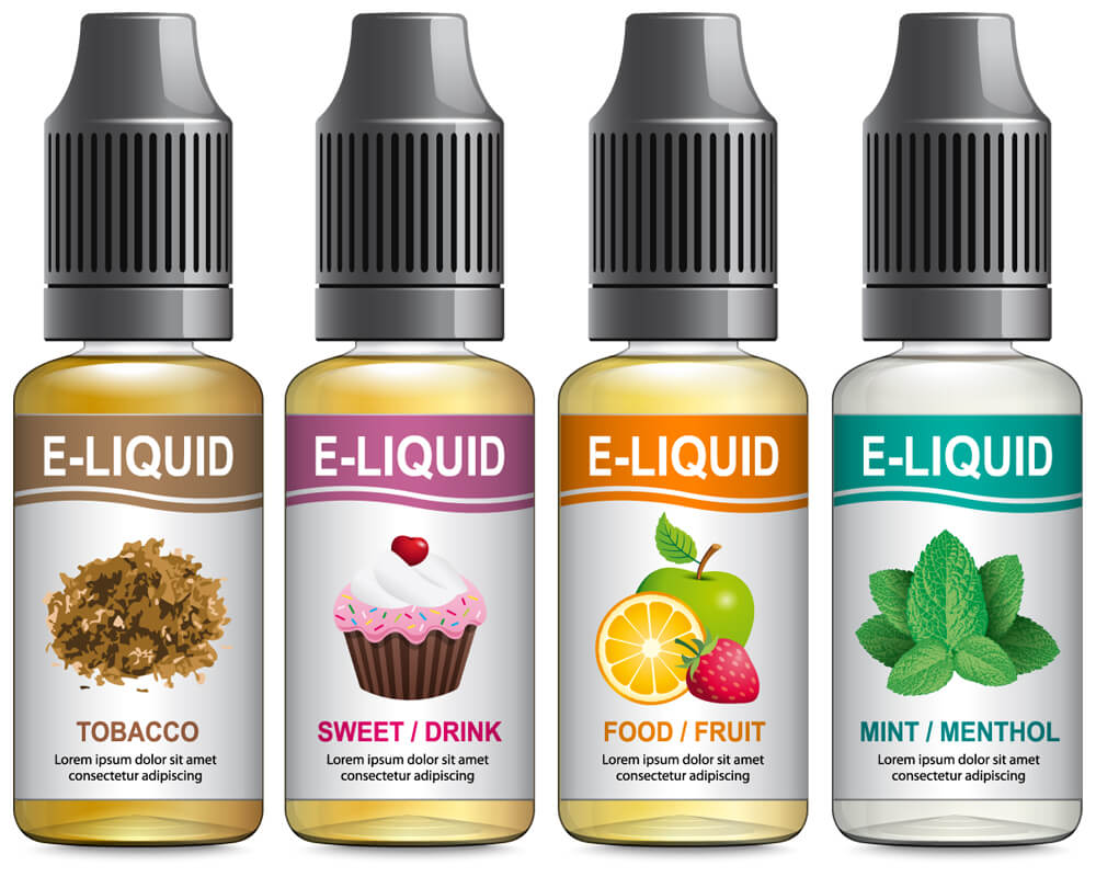 E-Liquid Vape Labels - Labels Unlimited Company