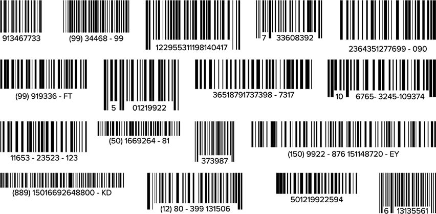 UPC Bar Code Labels